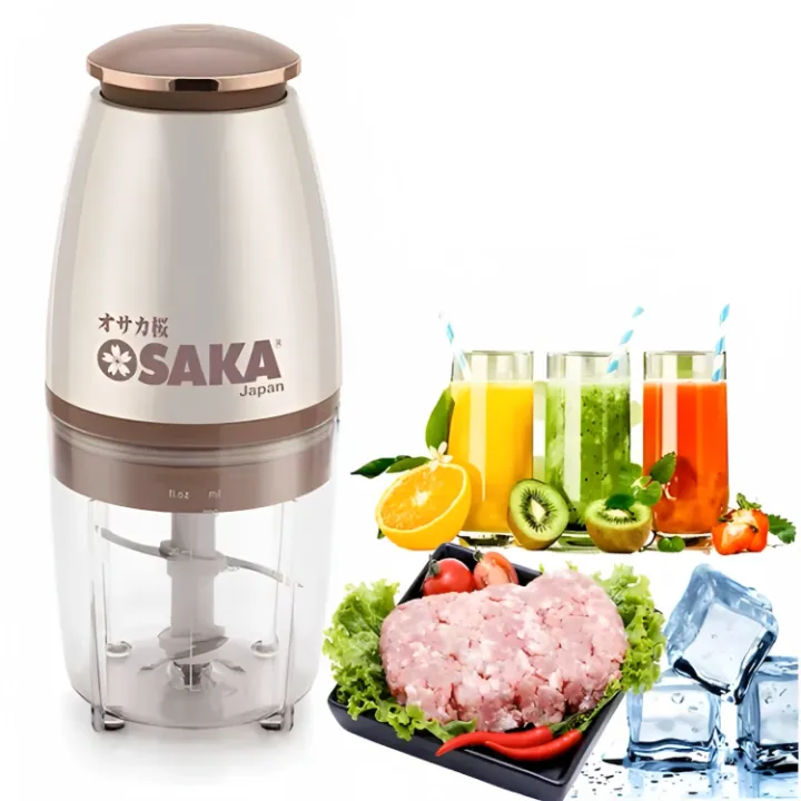 OSAKA Multifunctional Blender | Japan Meat Grinder - Bottom Grinder - Super Fast Fruit Blender - 750ml and 350W Capacity